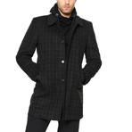 PLT8219 Dewberry Overcoat // Checked (S)