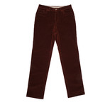 Corduroy Jean Style Pants // Reddish Brown (28)