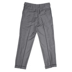 Luxurious Super 150'S Wool Dress Pants // Gray (34)