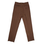 Linen Dress Pants // Brown (Euro: 60)