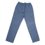 Casual Draw String Pants // Blue (30)