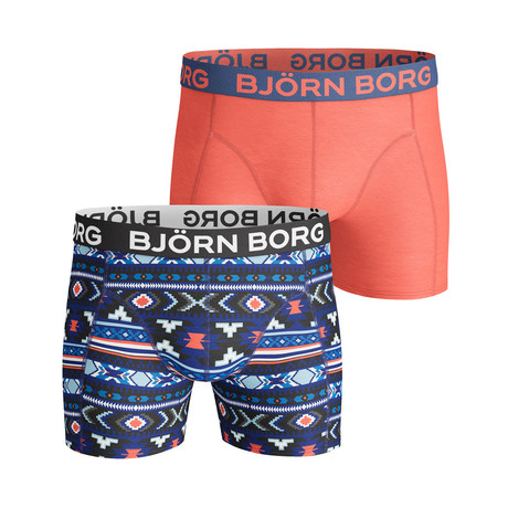 Boxer Shorts // Set Of 2 // Navajo + Sorbet (S)