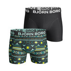 Boxer Shorts // Set Of 2 // Navajo + Black (L)