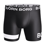 Court Boxer Shorts // Shine Black (S)