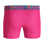 Boxer Shorts // Set Of 2 // Triangles + Fuschia (S)