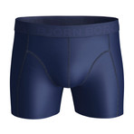 Boxer Shorts // Set Of 2 // Triangles + Midnight (L)