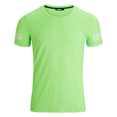 Solid Crew Tee // Lime (S)