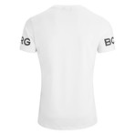 Solid Crew Tee // White (L)