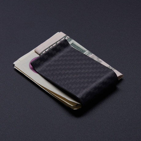 Carbon Fiber Money Clip (Matte)