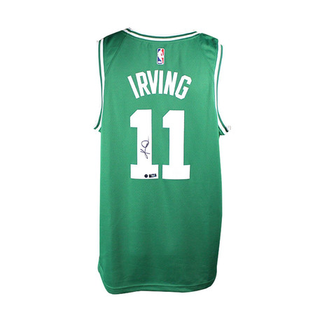 Signed Boston Celtics Swingman Jersey // Kyrie Irving