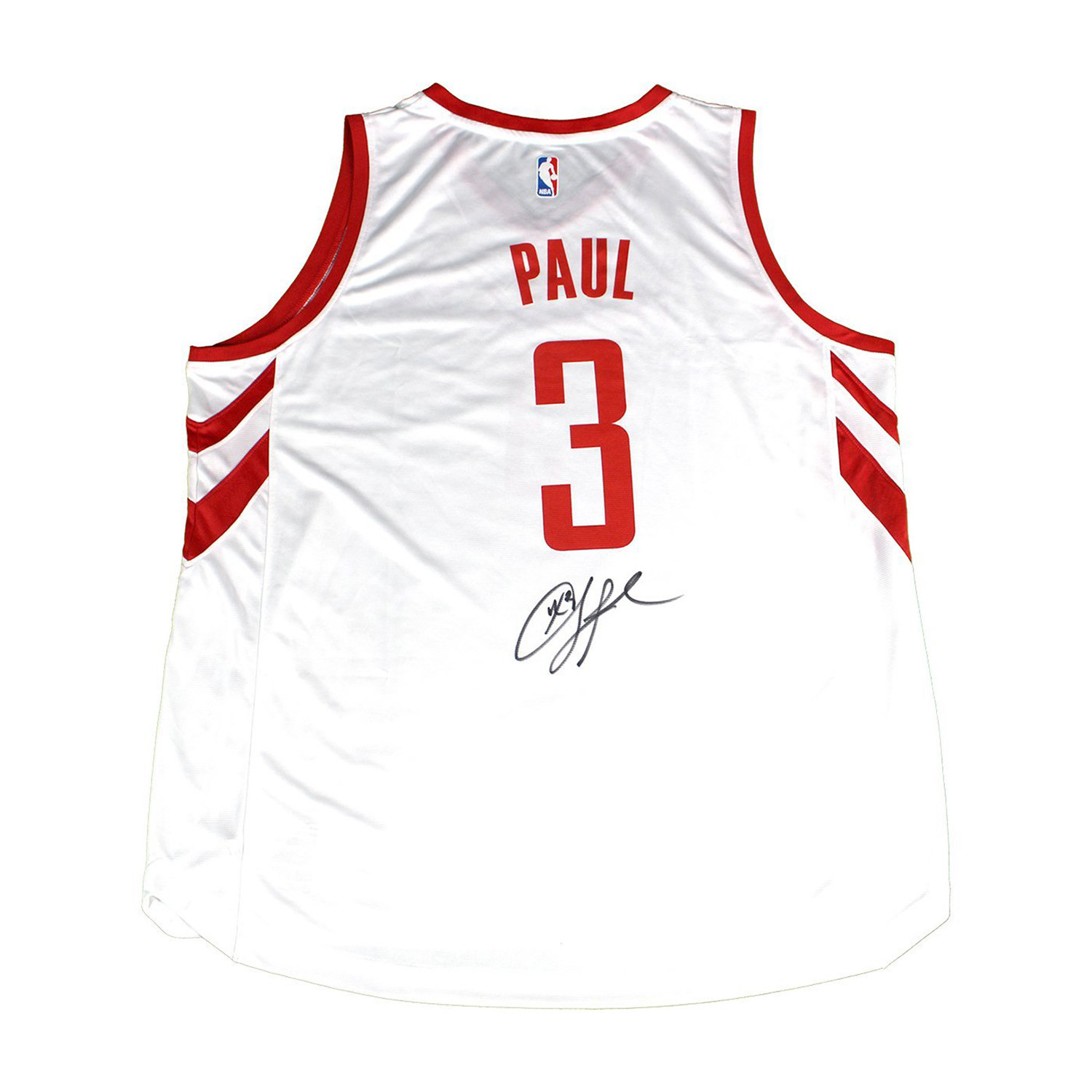 Chris Paul Houston Rockets Signed Replica Jersey // Icon Edition