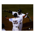 David Ortiz + Dustin Pedroia Dual Signed Photo // Limited Edition