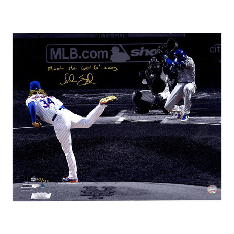 Noah Syndergaard Signed Photo // Limited Edition