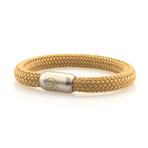 Boatswain Trident Gold + Steel // 8mm Rope // Sand (S)