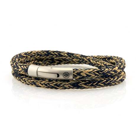 Sailor Trident Steel // 6mm Rope // Navy + Sand (S)
