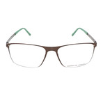 Men's P8256 Optical Frames // Dark Chocolate