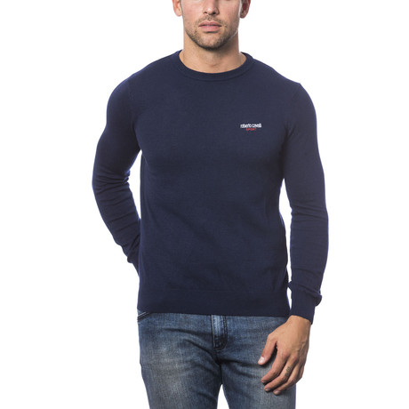 Crewneck Sweater // Dark Navy (XXS)