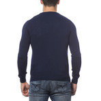 Crewneck Sweater // Dark Navy (2XL)