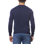 Crewneck Sweater // Blue (2XL)