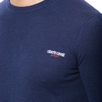 Crewneck Sweater // Heather Navy (M)