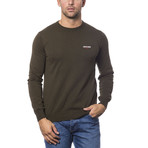 Crewneck Sweater // Olive Green (XXS)