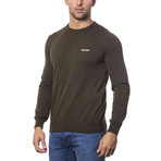 Crewneck Sweater // Olive Green (XXS)