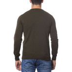 Crewneck Sweater // Olive Green (XXS)