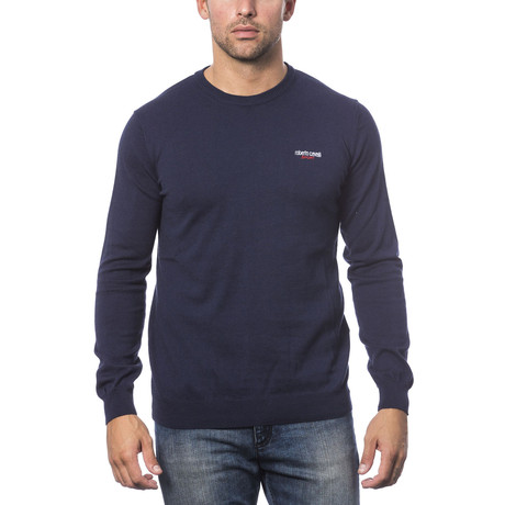 Crewneck Sweater // Navy Blue (XXS)