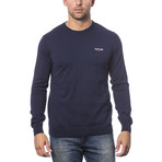 Crewneck Sweater // Navy Blue (XL)