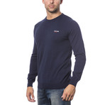 Crewneck Sweater // Navy Blue (XL)