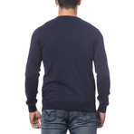 Crewneck Sweater // Navy Blue (XL)