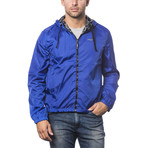Reversible Hooded Wind Breaker // Royal (XS)
