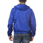 Reversible Hooded Wind Breaker // Royal (XS)