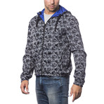 Reversible Hooded Wind Breaker // Royal (XS)