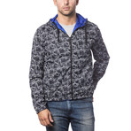 Reversible Hooded Wind Breaker // Royal (XS)