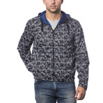 Reversible Hooded Wind Breaker // Dark Navy (XS)