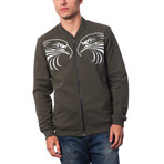 Zipped Bomber // Forest Night (XXS)