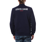 Zipped Bomber // Dark Navy (XXS)