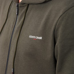 Zip-Up Hoodie // Forest Night (L)