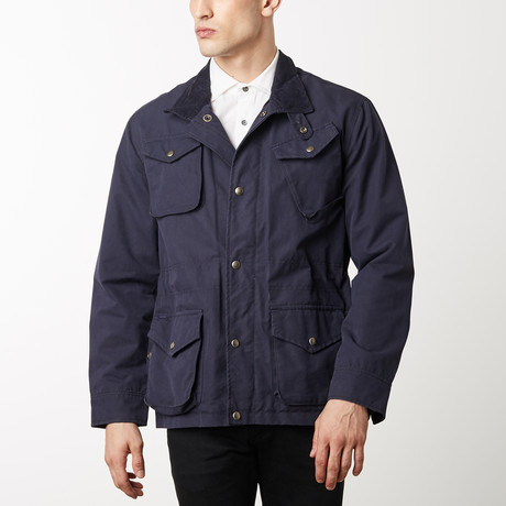 British Moto Jacket // Navy (S)