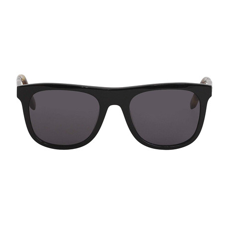 Men's Wayfarer Sunglasses // Black + Grey