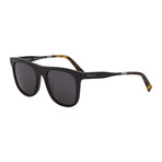 Men's Wayfarer Sunglasses // Black + Grey