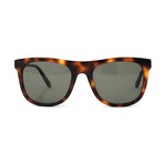Ferragamo // Men's Squared Sunglasses // Tortoise + Brown