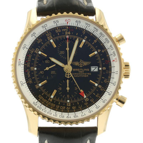 Breitling Navitimer World GMT Chronograph Automatic // K24322 // Pre-Owned