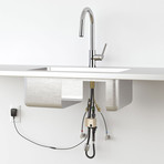 Pfister Stellen Single-Handle Pull-Down Sprayer Kitchen Faucet