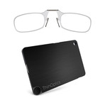 Flashcard + Reading Glasses // Clear (+1.00 Readers)