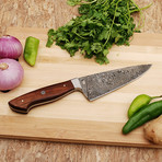 Damascus Vegetable Knife // 9781