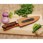 Damascus Vegetable Knife // 9781