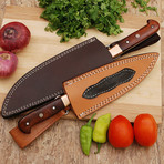 Damascus Chef Knife // 2 Piece Set