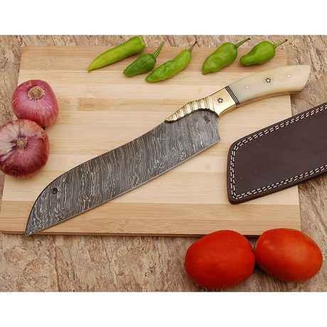 Damascus Master Chef Knife // 9799